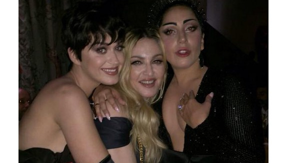 Lady Gaga, Madonna et Katy Perry réunies