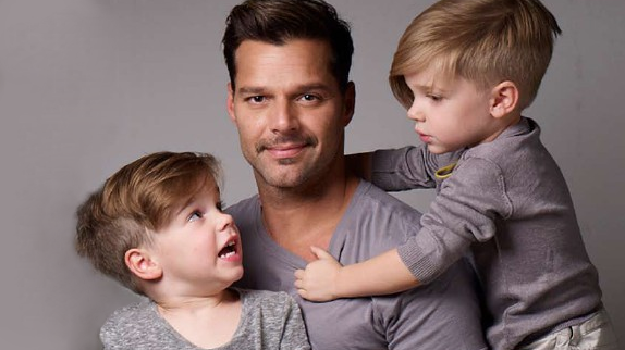 Ricky Martin : une lettre touchante à ses jumeaux