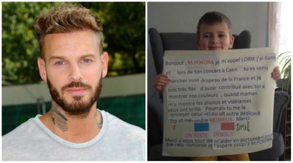 M Pokora répond à l'appel d'un fan de 6 ans