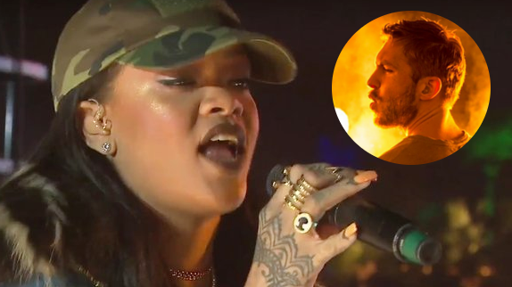 Calvin Harris invite Rihanna sur scène : regardez !