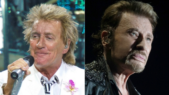 Rod Stewart évoque Johnny Hallyday sur RTL