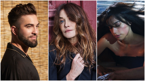 On a écouté : Kendji Girac, Carla Bruni, Oklou