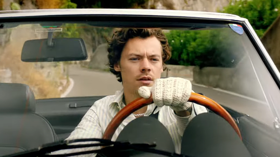 Harry Styles en Italie pour "Golden"