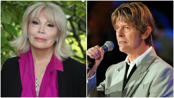Amanda Lear : une chanson avec David Bowie