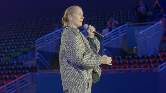 Céline Dion aux JO : les images des répétitions