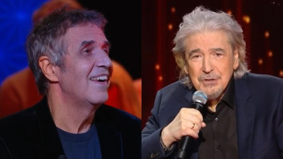 Julien Clerc ému par la surprise de Serge Lama
