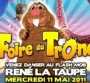 René La Taupe : Flashmob à la Foire du Trône