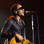 Lenny Kravitz en showcase à New York : photos