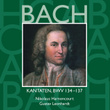 Bach, Js : Sacred Cantatas Bwv Nos 134 - 137