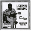 Lightnin' Hopkins Vol. 1 (1950-1961)