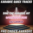 Karaoke Quick Tracks : Everybody's Free (karaoke Version)