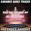 Karaoke Quick Tracks : All Signs Point To Lauderale (karaoke Version)