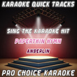 Karaoke Quick Tracks : Paperthin Hymn (karaoke Version)