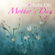 For Mum On Mother's Day