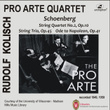 Kolisch-Pro Arte Rarities: Schoenberg – String Quartet No. 2, String Trio & Ode to Napoleon (Live Historical Recordings)