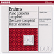 Brahms: Piano Concertos Nos.1 & 2/haydn Variations Etc.
