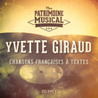 Chansons françaises à textes : Yvette Giraud, Vol. 1