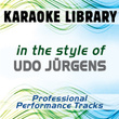 In The Style Of Udo Jürgens (karaoke - Professional Performance Tracks)