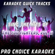 Karaoke Quick Tracks - Sing The Hits Of The Foo Fighters, Vol. 2 (karaoke Version)