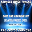 Karaoke Quick Tracks : Gravitational Pull (karaoke Version)