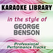 In The Style Of George Benson (karaoke - Professional Performance Tracks)