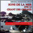 Sons de la nature pour l'étude: sons de la mer avec le chant des oiseaux
