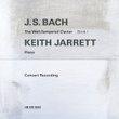 J.S. Bach: The Well-Tempered Clavier: Book 1, BWV 846-869: 1. Prelude in C Major, BWV 846 (Live in Troy, NY / 1987)