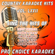 Country Karaoke Hits, Vol. 72