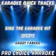 Karaoke Quick Tracks : Rompe (karaoke Version)