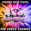 Karaoke Quick Tracks - Sing The Hits Of Daniel Bedingfield (karaoke Version)
