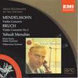 Mendelssohn & Bruch: Violin Concertos Menuhin - Kurtz - Susskind