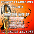 Country Karaoke Hits, Vol. 99