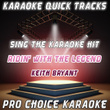 Karaoke Quick Tracks : Ridin' With The Legend (karaoke Version)