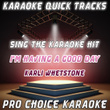 Karaoke Quick Tracks : I'm Having A Good Day (karaoke Version)