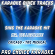 Karaoke Quick Tracks : Mr. Cellophane (karaoke Version)