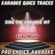 Karaoke Quick Tracks : No Rain (karaoke Version)