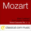 Wolfgang Amadeus Mozart, Horn Concerto No. 1 In D, K. 412