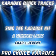 Karaoke Quick Tracks : A Summer Long (karaoke Version)