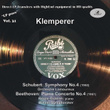 LP Pure, Vol. 31: Klemperer Conducts Schubert & Beethoven
