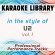 In The Style Of U2 - Vol. 1 (karaoke - Professional Performance Tracks)
