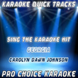 Karaoke Quick Tracks : Georgia (karaoke Version)