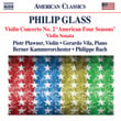 Glass: Violin Concerto No. 2 "The American Four Seasons" & Violin Sonata