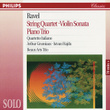 Ravel: String Quartet; Violin Sonata; Piano Trio