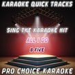 Karaoke Quick Tracks : All I Do (karaoke Version)