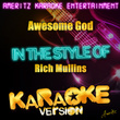 Awesome God (in The Style Of Rich Mullins) 