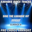 Karaoke Quick Tracks : Stormy (karaoke Version)