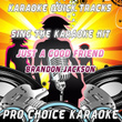 Karaoke Quick Tracks : Just A Good Friend (karaoke Version)