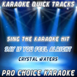 Karaoke Quick Tracks : Say If You Feel Alright (karaoke Version)