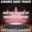 Karaoke Quick Tracks : There's No Business Like Show Business (karaoke Version)