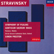 Stravinsky: Symphony Of Psalms; Mass / Poulenc: Easter Motets